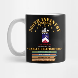 369th Infantry Regiment - Harlem Hellfighters w Streamers Mug